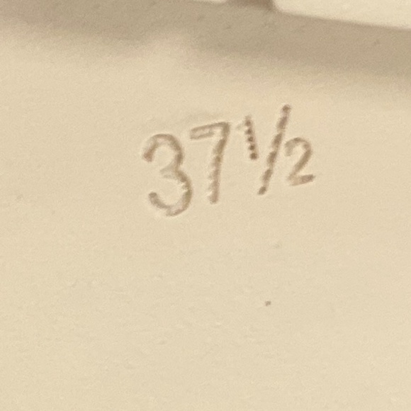 GIANVITO ROSSI BEIGE LUG SOLE LEATHER ARGO LOAFERS - Picture 8 of 8